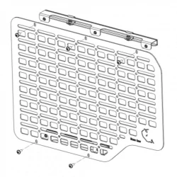 Duży panel MOLLE na drzwi Bison Gear Ineos Grenadier